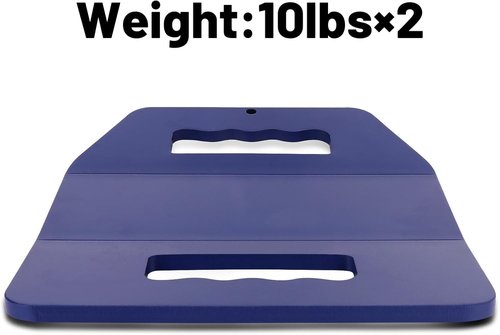 PETAC GEAR Curved/Straight Weights Plates For Weighted Vest For Men Workout,5/10/15/20 LBS Weight Strength Training Vests Equipment Workout Gear (Curved, 10LB*2)