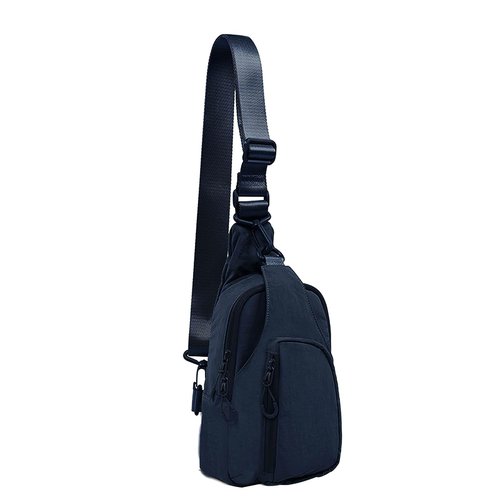 BAKLUCK Small Sling Bag for Women Men, Small Crossbody Sling Bag with Adjustable Straps Daily Chest Bag Lightweight Casual Backpack for Traveling Hiking Blue