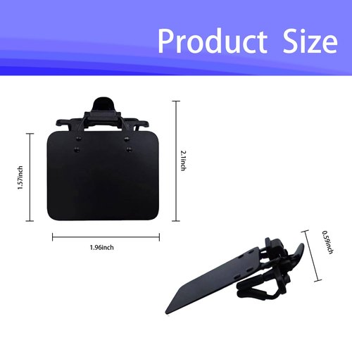 2 Packs International Standard Shooting Glasses Blinders Occluder Clip Patch Goggles Blocking Piece Eyecups Archery Blinds
