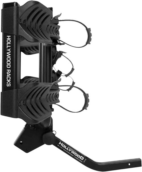 Hollywood Racks Destination 4 Hitch Bike Rack, Lightweight, Black - Platform Style Bike Rack for Car Carries up to 4 Bikes for Safe, Secure Transport - Fits Most Bike Styles, Sizes and Models