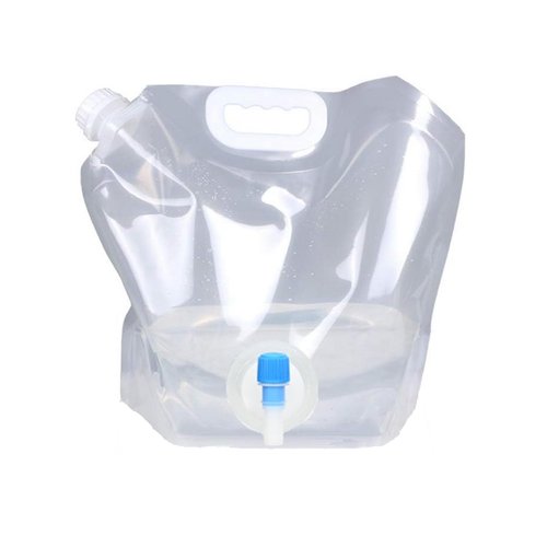 Collapsible Water Bag,Large Capacity BPA-Free Travel Water Bladder,Lightweight Durable Emergency Water Storage, Portable Folding Water Bladder for Cycling Backpacking Picnic Camping Barbecue