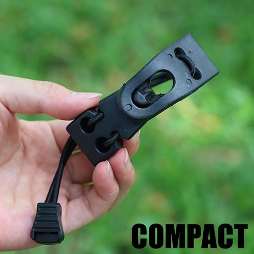YERGOFE Tactical Molle Clips Molle Accessories - 4 Pieces Tactical Gear Molle Clips Molle Attachments Multifunction Hanging Buckle for Molle Backpack Molle Tactical Vest Molle Straps