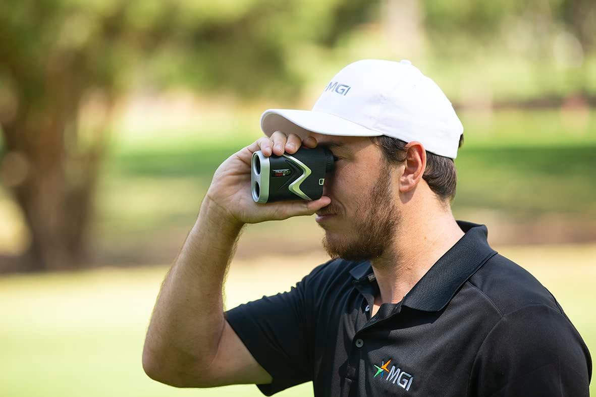 MGI Sureshot Rangefinder Golf - 5000 Series - Know The Distance - Lightweight - Water Resistant - Protective Case - Battery Included
