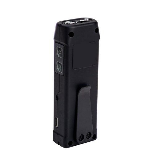 mini Stun Gun with Tactical Flashlight & 120db for Men & Women
