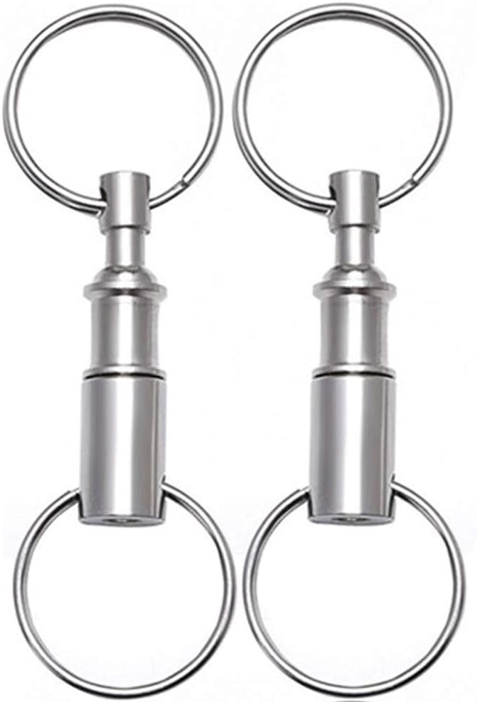 Quick Release Pull Apart Valet Keychain Accessory Detachable for Convenience　Outdoor Sports Tool(G)