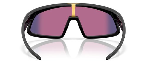 Oakley OO9484D RSLV Rectangular Sunglasses, Matte Black/Prizm Road, 49 mm