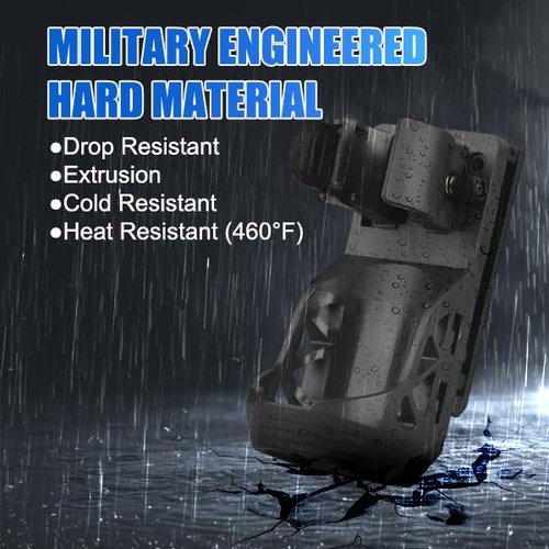 SAOPRKLER Tactical Flashlight Holder for Duty Belt