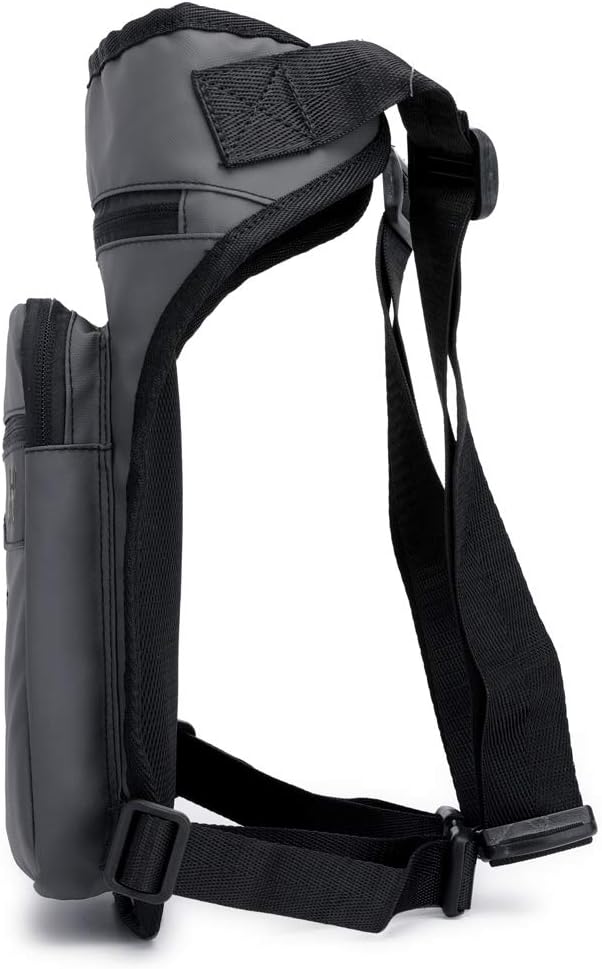 Nylon Drop Leg Bag Hiking Waist Pack for Men Women Tactical Motorcycle Bike Cycling Riding Travel Outdoor Sports Fanny Pouch