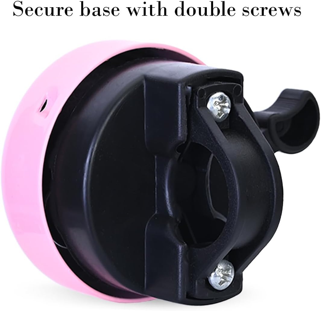 U-LIAN Kids Streamers and Bike Bell for Girls-1 Pack Flower Bicycle Bell with 2 Pack Handlebar Streamers Scooter Tassels for Children's Bike Accessories
