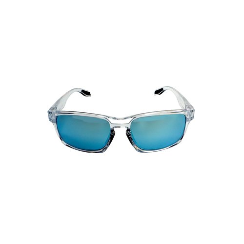 ZaTi Polarized Sunglasses with UV400 Protection, Category 3 Lenses, Shatter-Resistant Polycarbonate, Anti-Reflective Coating (Crystal/Silver Mirror)