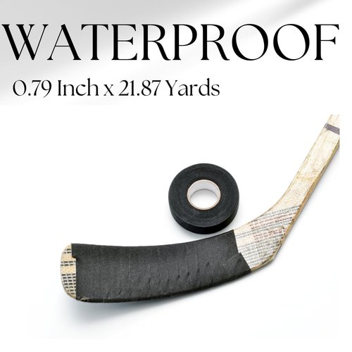 Zib Grips Protective Multipurpose Grip Tape for Guns & Sports – 21.87 Yards | Water Resistant, Adhesive Cloth Tape for Handles, Pistols, Rifles, Hockey & Outdoor Gear (2, Black)