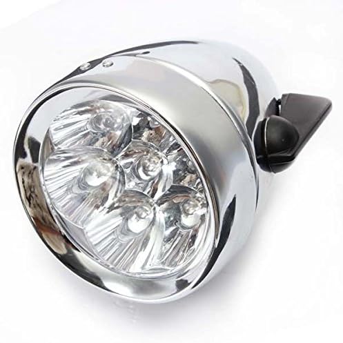 Vintage Retro Bicycle Bike Front Light Lamp 7 LED Fixie Headlight with Bracket