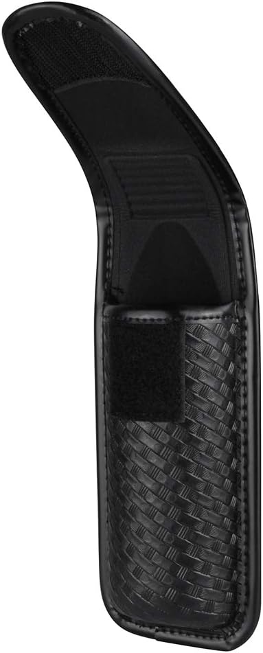 ROCOTACTICAL MK4 Hidden Snap OC Spray Pouch, Top Flap, Basketweave Black, Holster Only