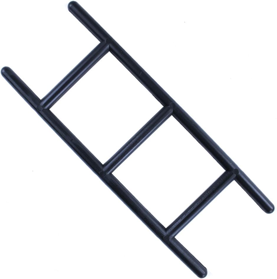 West Coast Paracord Plastic Ladder Winder Cord Storage Organizers (Black, 5 Pack)