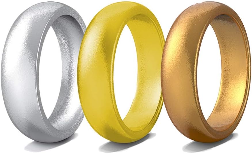 Rubberbanditz Silicone Wedding Rings | Comfortable, Stylish, Exercise Thin Bands