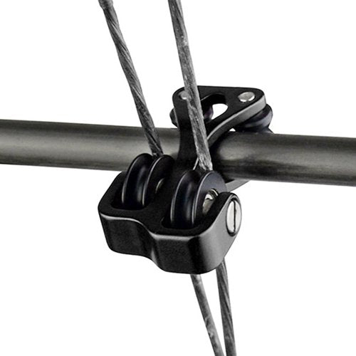 Aluminum Compound Bow Cable Slide Archery Bow String Splitter Roller Glide Replacement Bowstring Separator Arrow Pulley