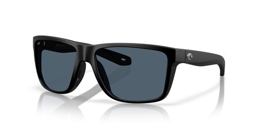 Costa Del Mar Broadbill II Sunglasses, Matte Black/Grey Polarized 580P, 58 mm