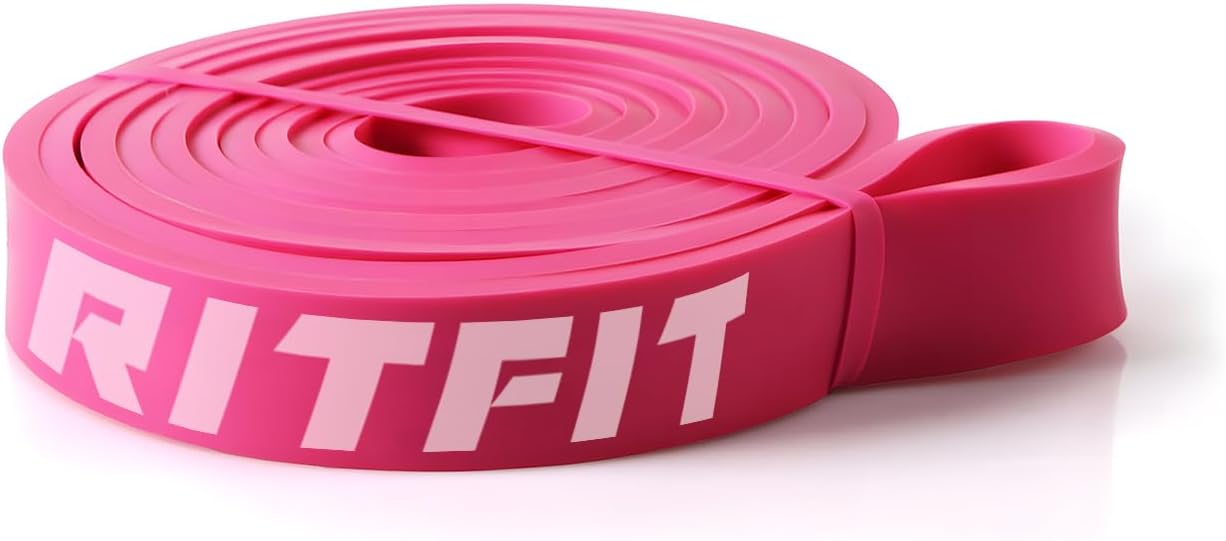 RitFit Pull Up Assist Band - Premium Resistance Band for Pull Up Assistance, Resistance Training, Body Stretching, Powerlifting, Mobility Training