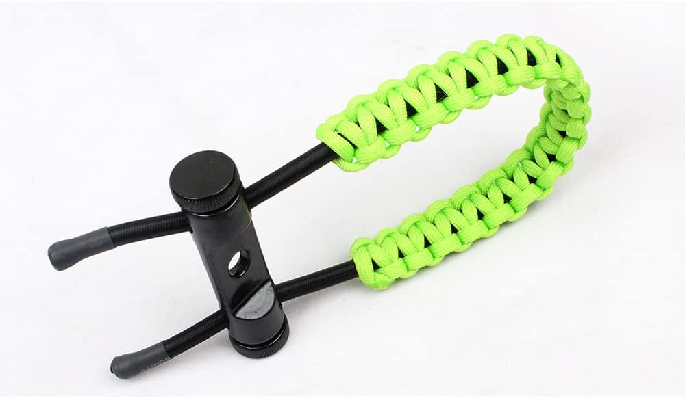 ZSHJGJR Archery Bow Wrist Sling Braided Archery Adjustable Bow Strap Wrist Sling For Compound Bow Hunting Shooting