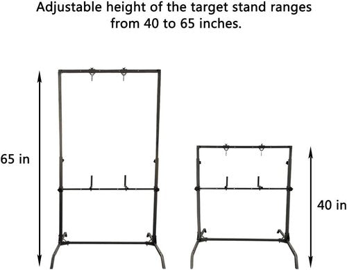 Highwild Archery Target Stand for Bag Targets Block Cube Foam - Larger Range - Multi-Function - Flexible - Durable