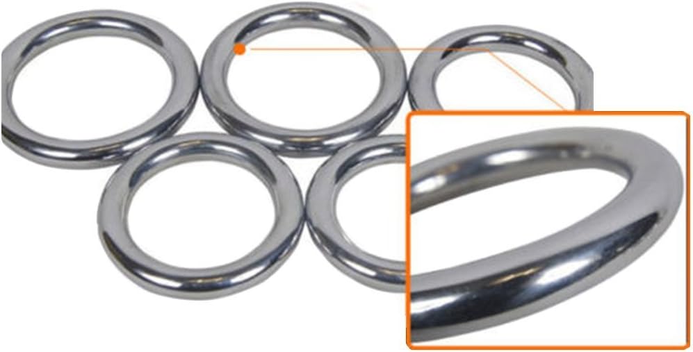 ZooBoo 2pcs Wing Chun Stainless Steel Training Rings (Pair) – Yeung Sau & Sticky Hand Strength Training for Wing Tsun, Siu Lum, and Kung Fu Practitioners