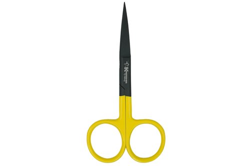 Kingfisher Fly Tying Hair Scissors, 4.5 Inch, Straight