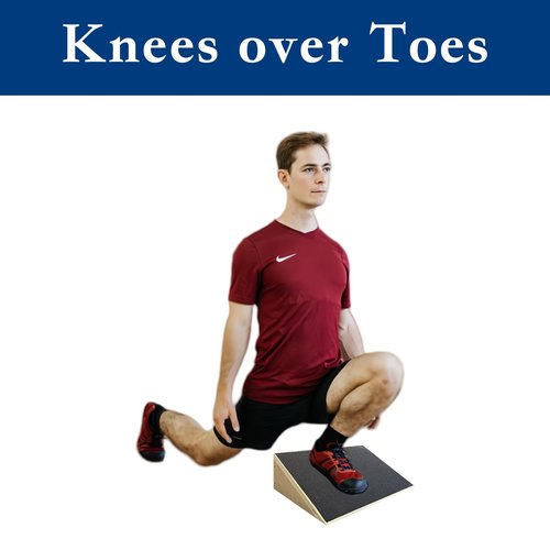 UKIA Slant Board for Squats - Slant Board Squat Wedge for Calf Stretching - Non-Slip 25 Degree Incline Knees Over Toes Weightlifting Equipment to Improve Athletic Performance