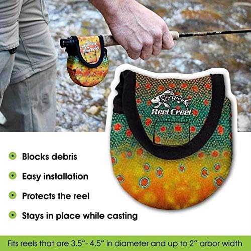 Neoprene Fly Fishing Reel Cover | Small Fits 2.5"-3.5" Diameter Spool w/ 1″-1.50″ Arbor Width