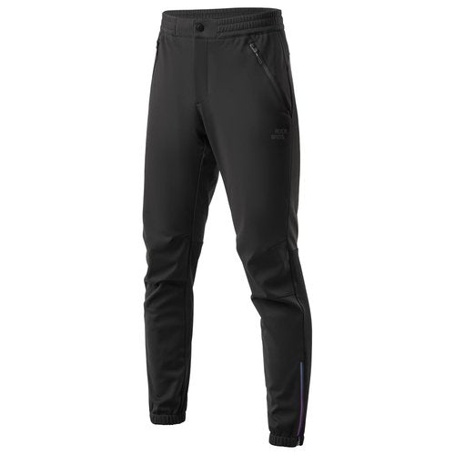 ROCKBROS Winter Cycling Pants for Men Cold Weather Bike Pants Drawstring Sports Jogger Pants for Mens Black