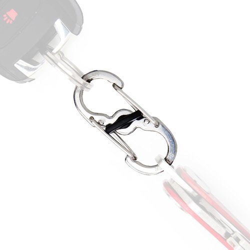KeySmart 10 Pack Quick Disconnect Key Carabiners - Quick Release Dual and Mini Carabiner Clip, Stay Organized with Carabiner Keychains Clip, Easy Twist to Lock and Unlock, Never Lose Your Keys