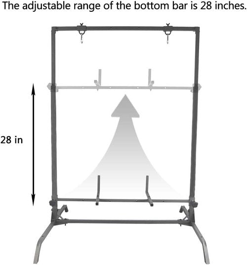 Highwild Archery Target Stand for Bag Targets Block Cube Foam - Larger Range - Multi-Function - Flexible - Durable