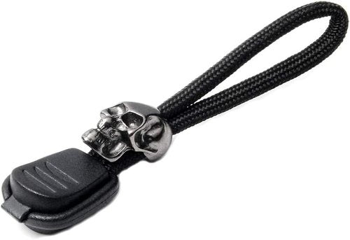 10pcs Pack Charm 3" Paracord Zipper Pull & Skull Bead Tactical Backpack Outdoor Camping Hiking Travel Kits #CSF09
