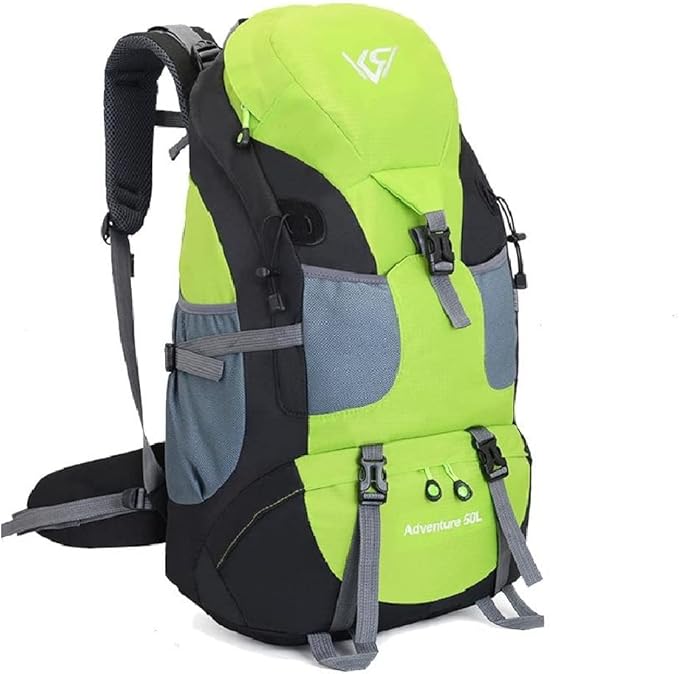 50L Hiking Backpack, Waterproof Lightweight Daypack for Outdoor Camping Travel