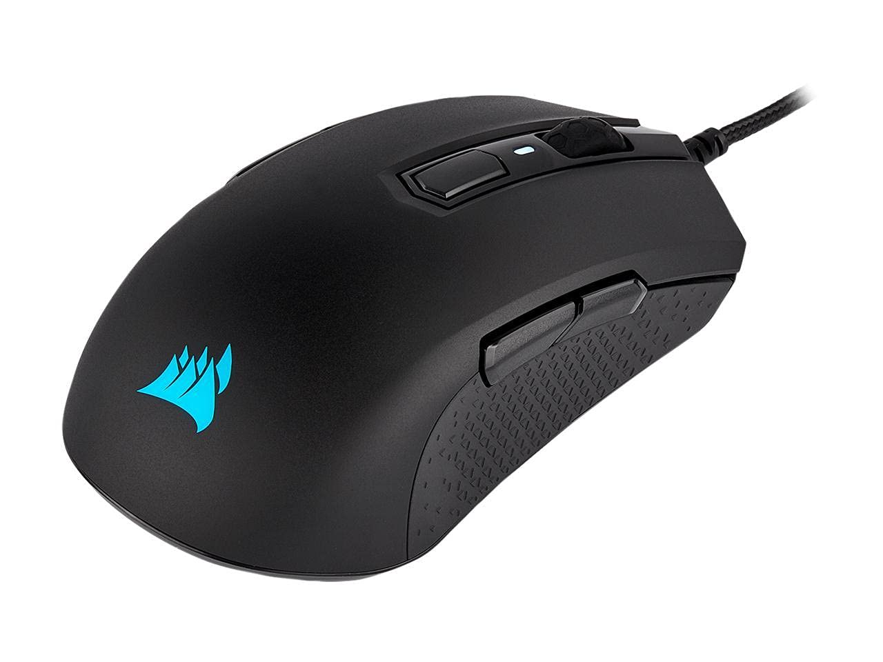 Corsair M55 Wireless Lightweight FPS Gaming Mouse – 2.4GHz & Bluetooth – 24,000 DPI – Long-Lasting Battery Life – Six Programmable Buttons – Textured Side Grips – Black
