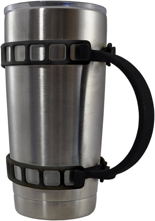 Seattle Sports Mug-It! Adjustable Universal Mug Handle Adapter for Water Bottles, Tumblers, Pint, or Jug