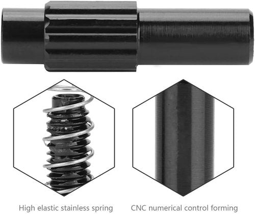 Adjuster Bolt 1 Pair Brake Cable Gear Shifting Connector for Mountain Road (Black)
