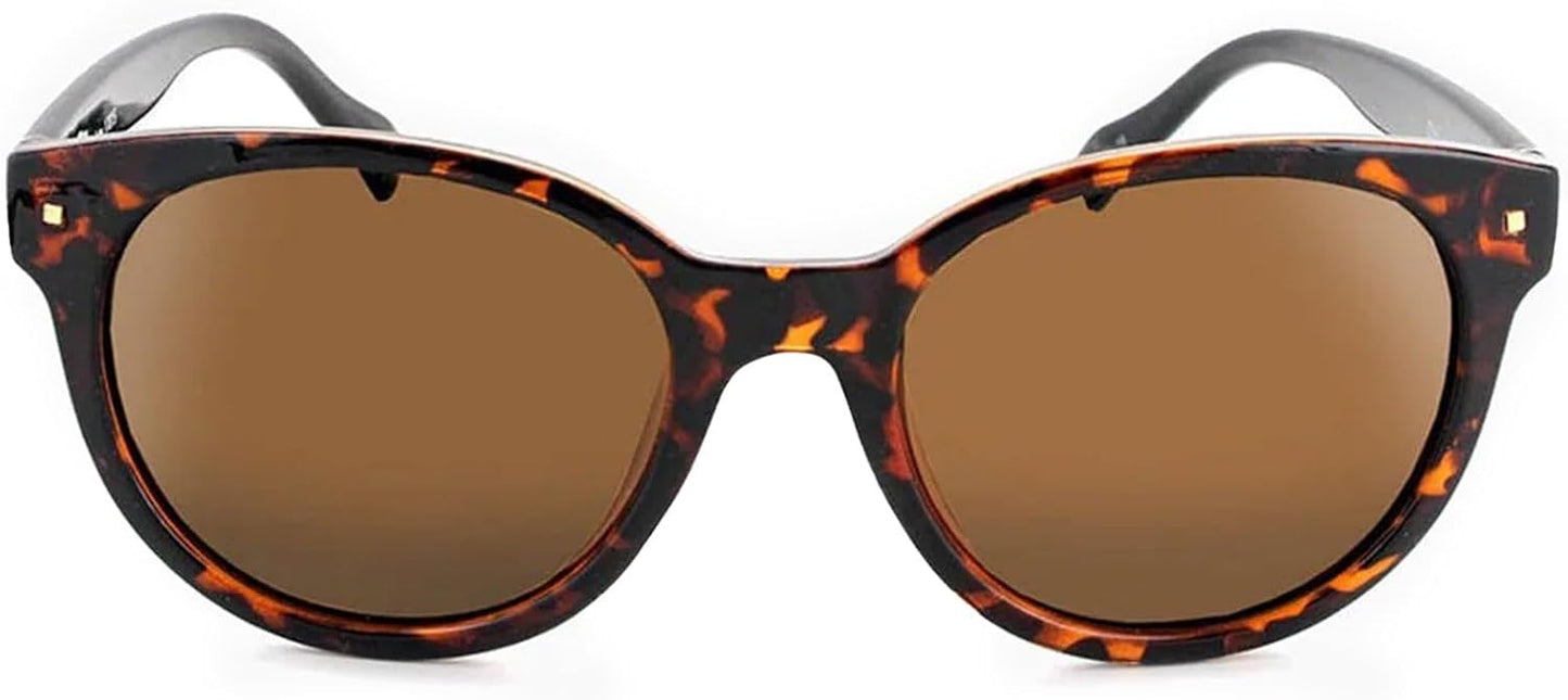 Optic Nerve Women's Hotplate Polarized Fashion Sunglasses – Lightweight Fashion Frame, UV Protection, Anti-Glare