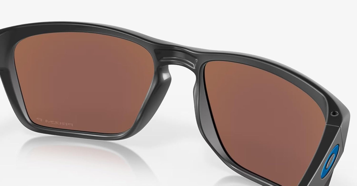Oakley Sylas Sunglasses Matte Black with Prizm Deep H2O Water Polarized Lens 60mm