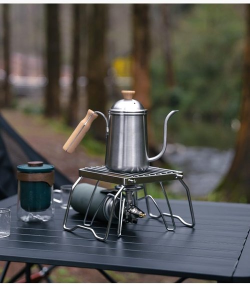 Takelablaze Camp Grill Portable Outdoor Grill Stainless Steel Folding Compact BBQ Camping Hiking Picnics