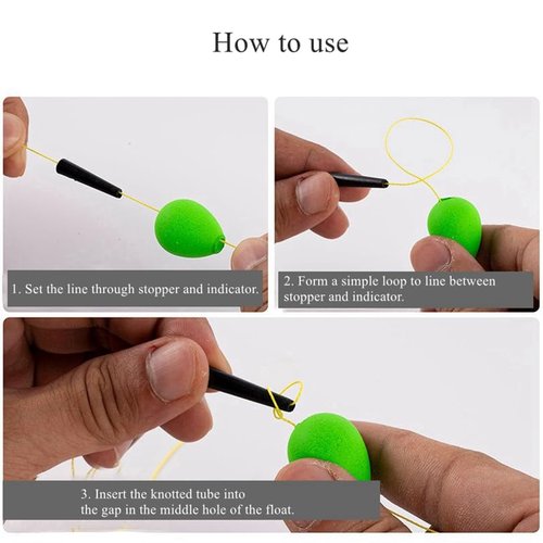 OriGlam 30pcs Fishing Bobbers Fishing Floats Foam Strike Indicators, Float Foam Fishing Bobbers Floats Fly Fishing Float, Floating Bobber Indicators for Trout Catfish Freshwater Saltwater