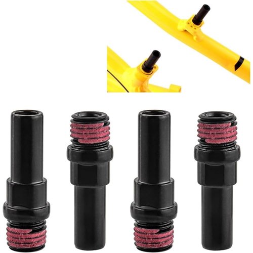 Zenarao Bike Brake Screw, 4Pcs Bike Brake Pivot, Steel Frame Brake Pivot Bolts Frame Post Mount, Bolt M8 M10 Fork for V Brake Systems Column Brake Parts