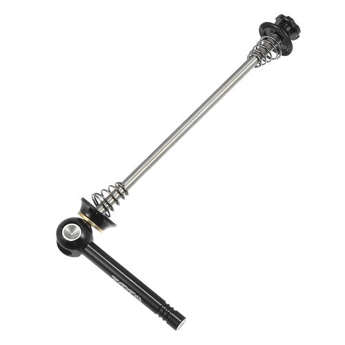 X AUTOHAUX 1 Pair Bicycle Quick Release Axles Skewers Lever Front Rear Bike Axle Wheel Block Hub 140mm 5.51" 180mm 7.09" Black for MTB Moutain Road Bike