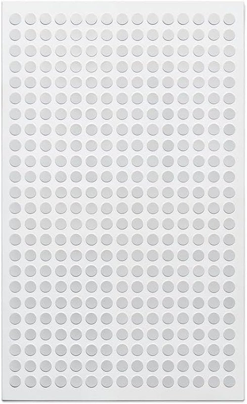 Golf Club & Golf Ball, White Reflective Dot Stickers, 3M Weatherproof Decals for Enhanced High Speed Camera Detection and Simulators, 1/4 Inch Size, Pack of 546