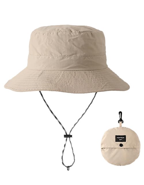 Sun Hats for Men Women Waterproof UPF 50+ Bucket Hat Protection Hat for Fishing Hiking Garden Safari Beach Khaki New