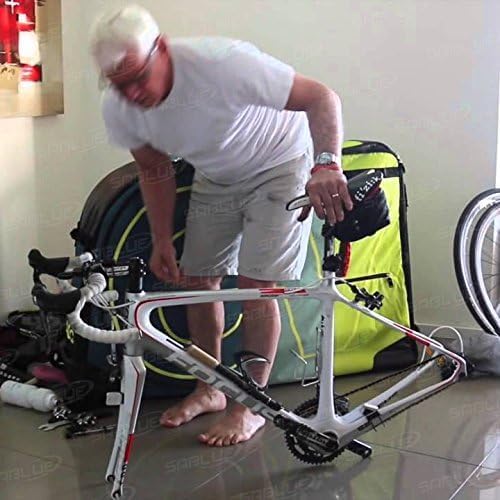 SABLUE Bicycle Bike Chain Keeper Holder Dummy Sleeping Hub Tool (02 Red)