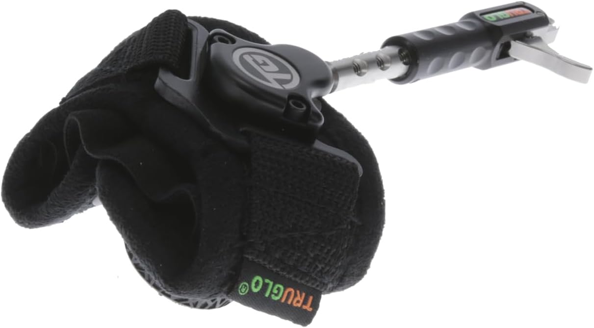 TRUGLO Nitrus Dual-Jaw Ultra-Smooth Extremely Quiet Archery Release Aid with BOA Fit System & Micro-Adjustable Trigger Pull