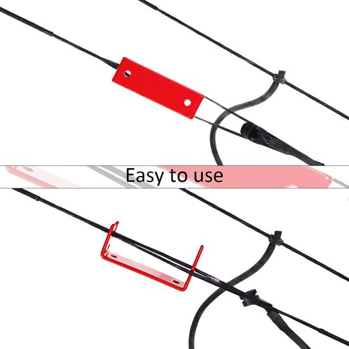 Luoyer Archery Bowstring Separator and Bowstring Serving Thread Set Peep Sight Installer String Splitter Tool Archery Maintenance Accessories for Compound Bow Recurve Bow