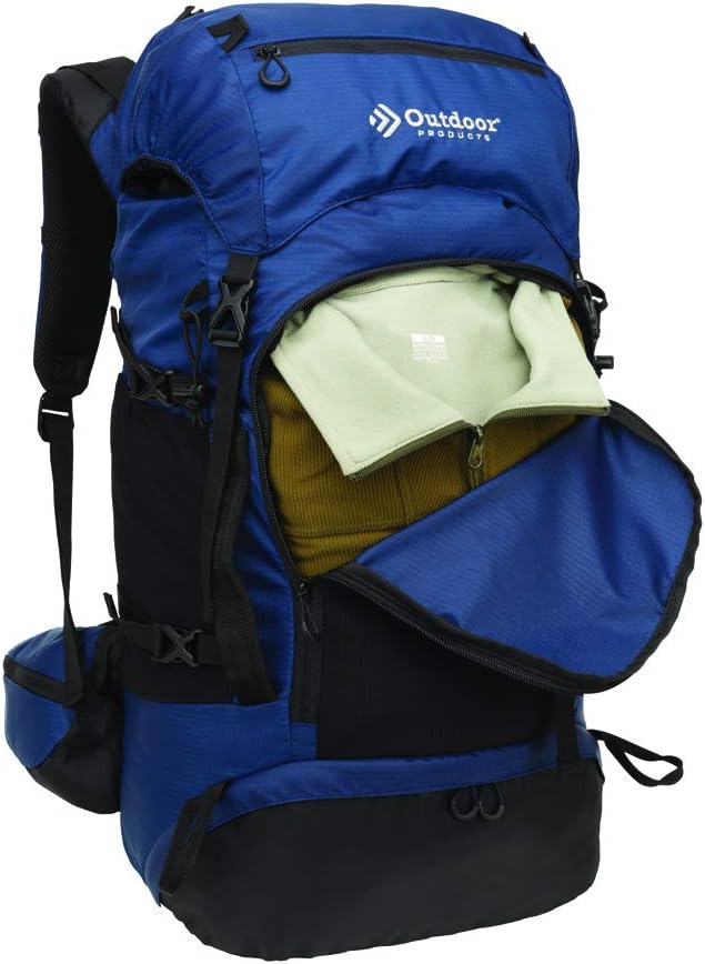 Outdoor Products Internal Frame Backpack, Blue, One_Size