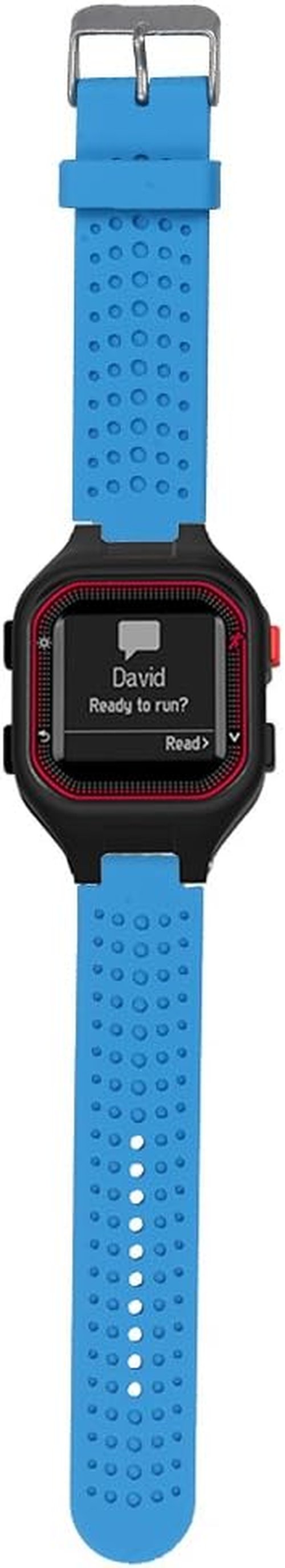 Band for Garmin Forerunner 25, Soft Silicone Replacement Watch Band Strap for Garmin Forerunner 25
