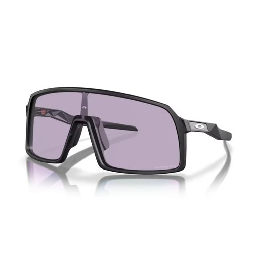 OAKLEY Sutro (a) Low Bridge Fit Asian Fit OO9406A 940642 37MM Matte Black/Prizm Slate Shield Sunglasses for Men+ Bundle Accessory Leash Kit, Microfiber Pouch